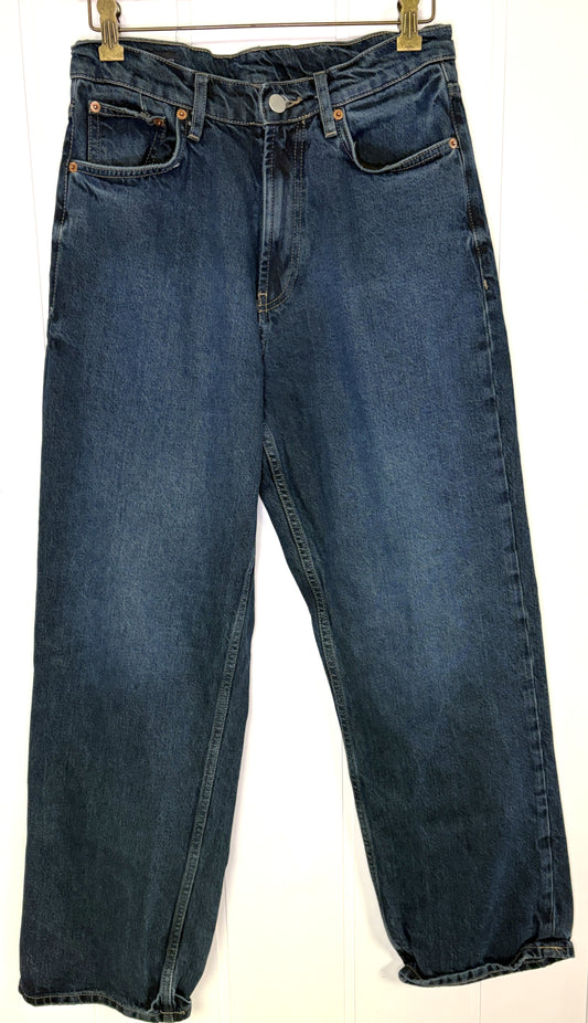 Zara Wide-Leg Denim Jeans