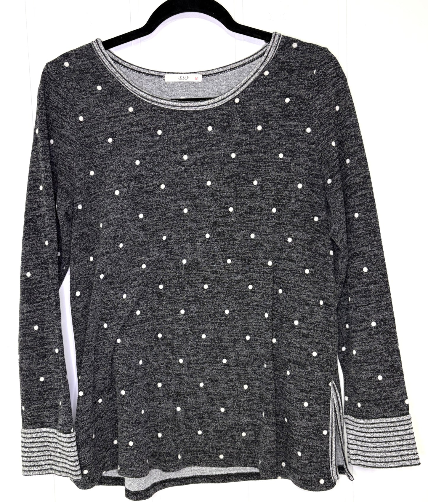 Le Lis Polka Dot Sweatshirt