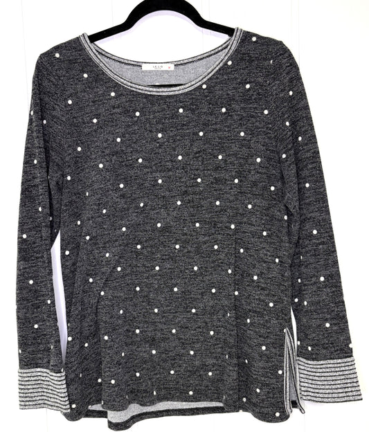 Le Lis Polka Dot Sweatshirt