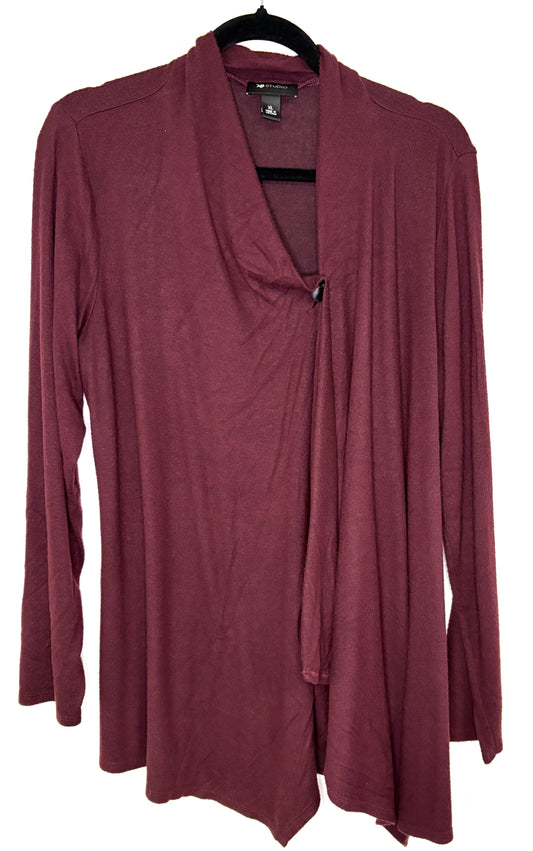 1-Button Wrap Sweater