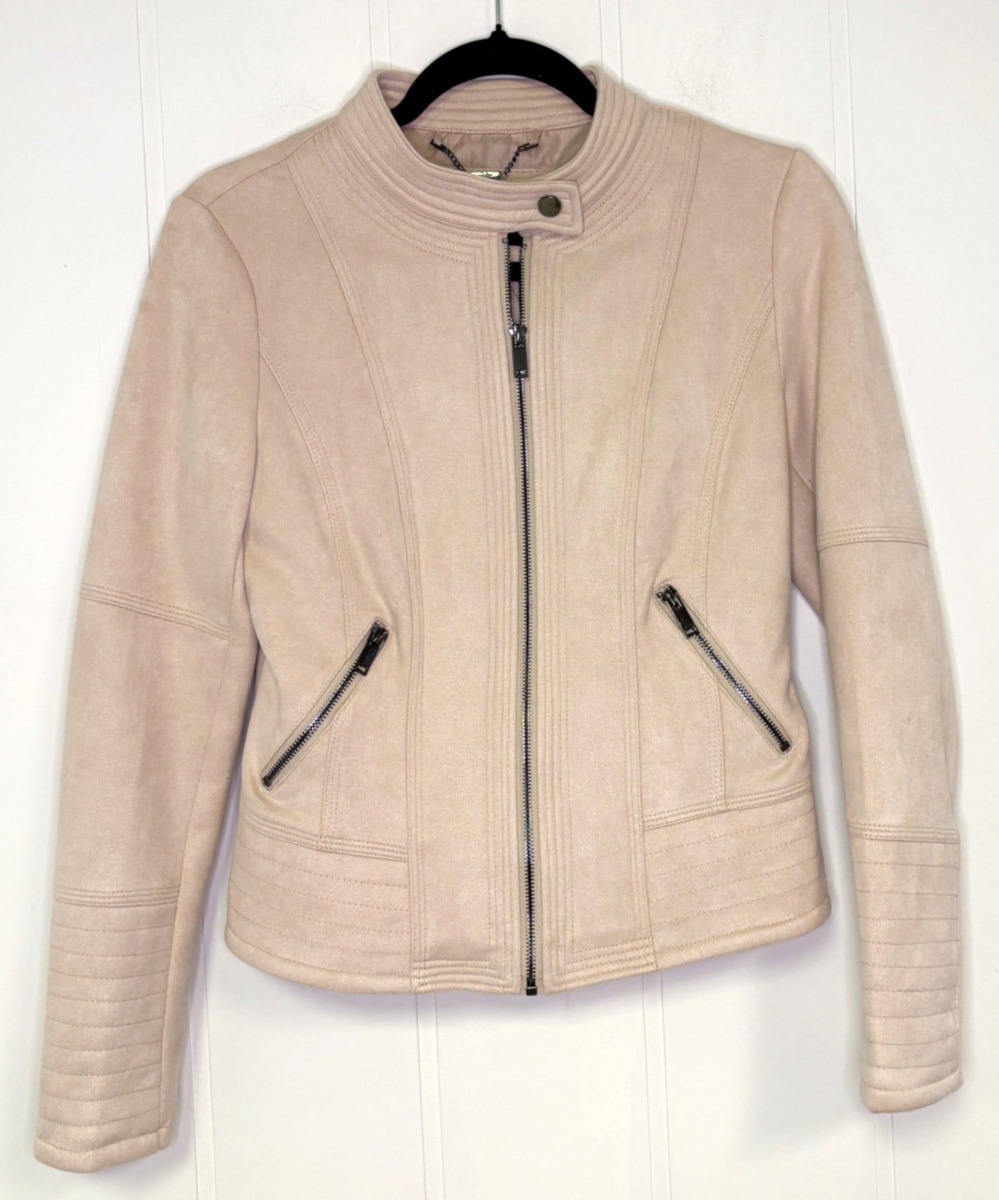 LA Coalition Suede Zip Jacket