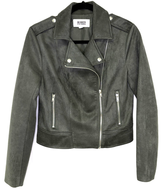 BB Dakota Suede Zip Jacket