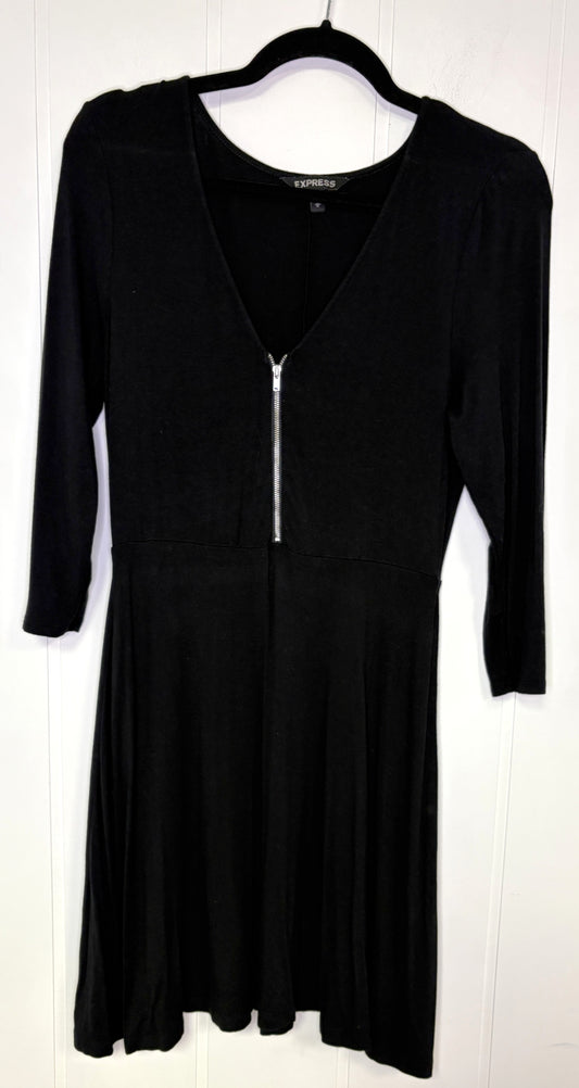 Express Front Zip Knit Dress