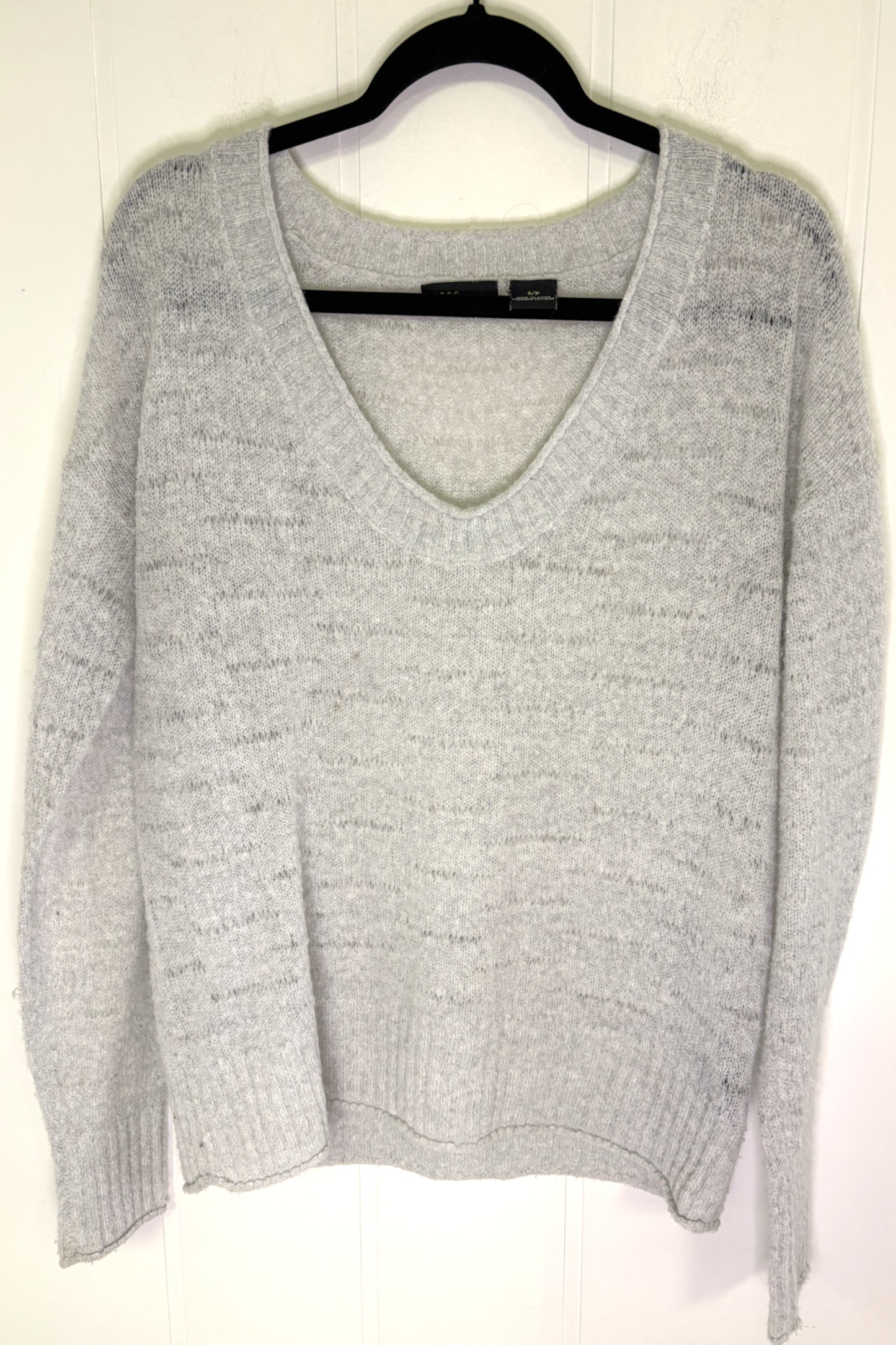 Scoop Neck Fleece Sweater