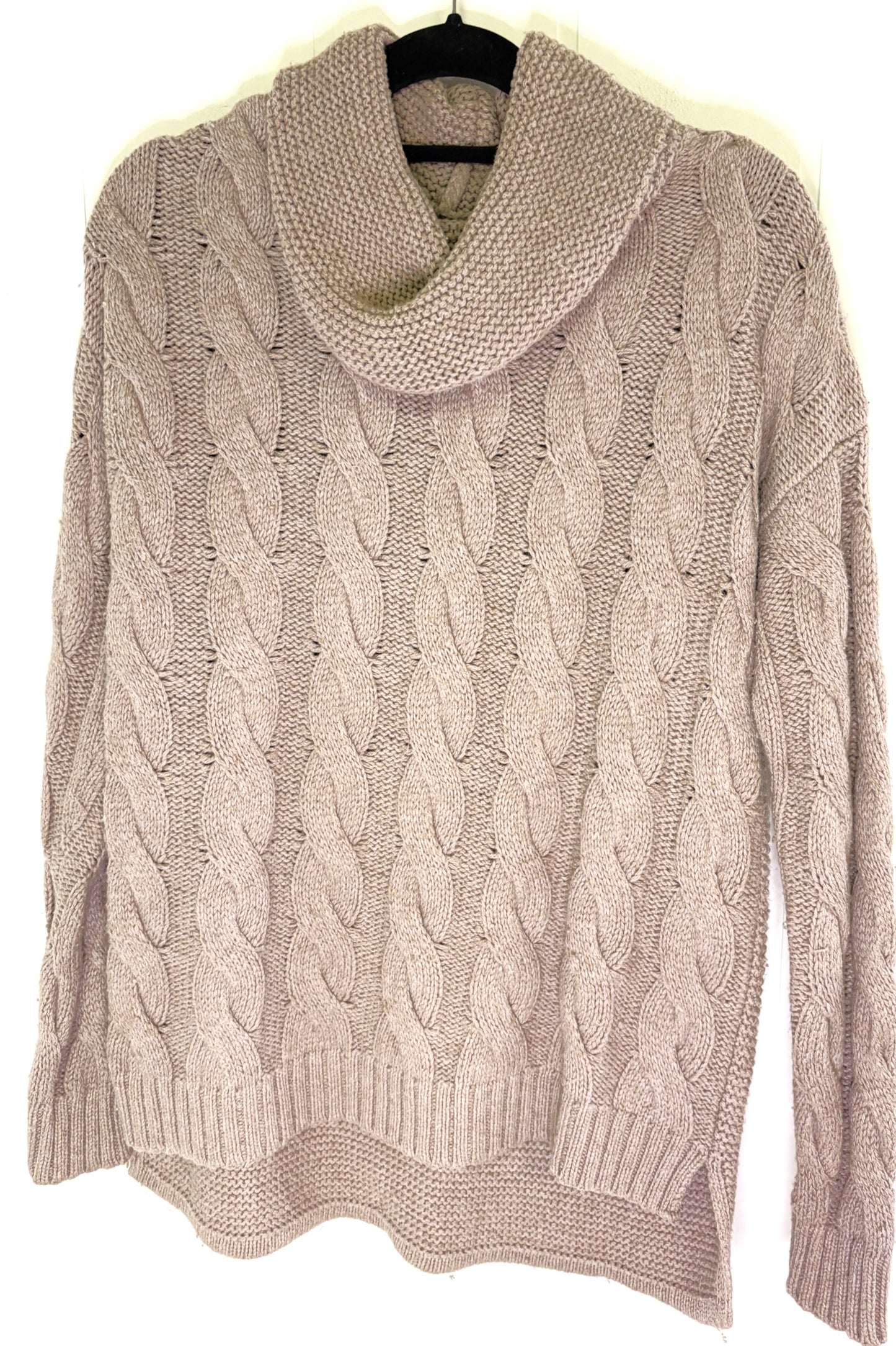 Cable Knit Turtleneck Sweater