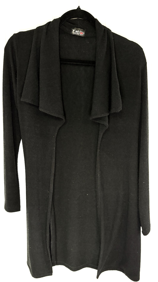 Cardigan w/Oversized Collar