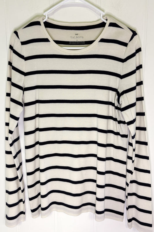 Talbots Solid & Stripe T-Shirts