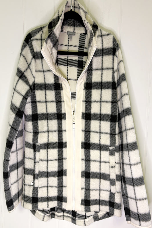 T by Talbots Full Zip Fleece Jacket