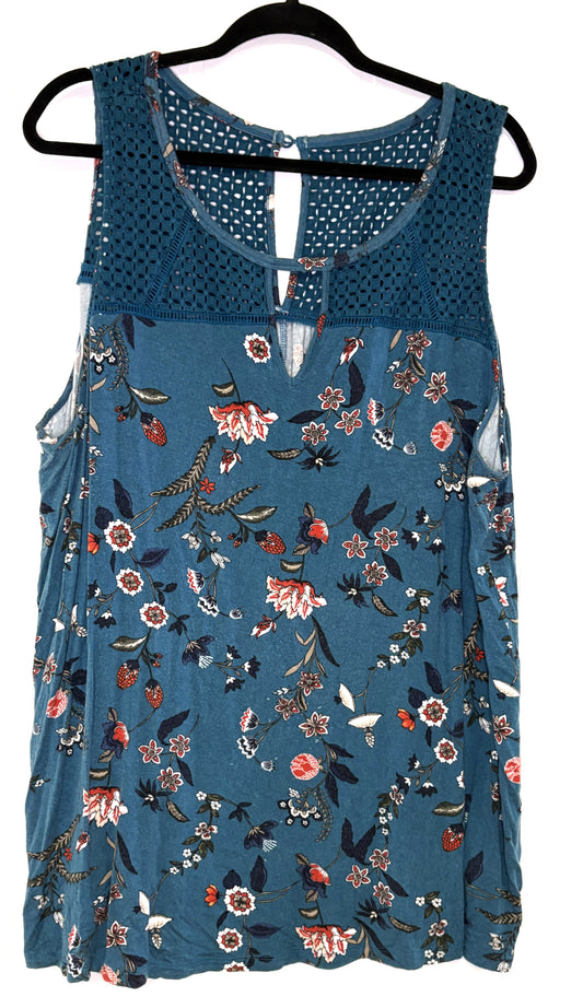 Torrid Tanks w/FLWR Pattern