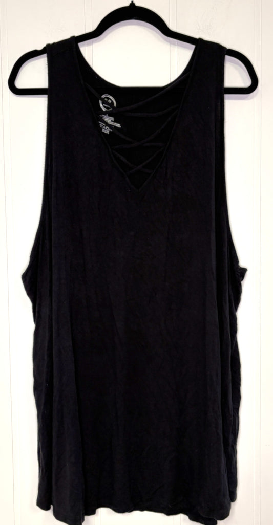 Criss-Cross Tunic Top