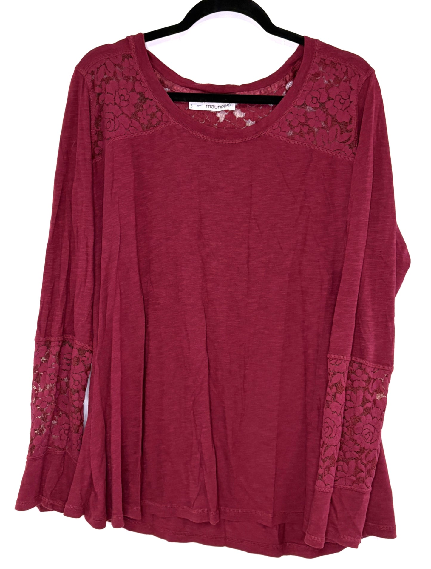 Maurices Top w/Lace Detail