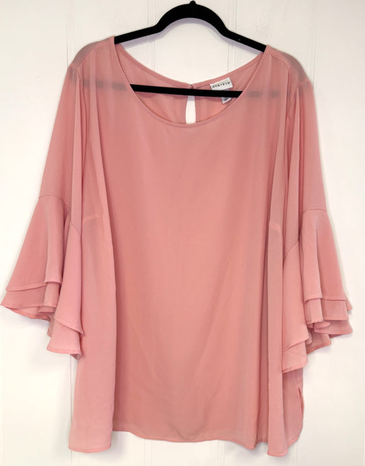 Ava & Viv Bell Sleeve Top