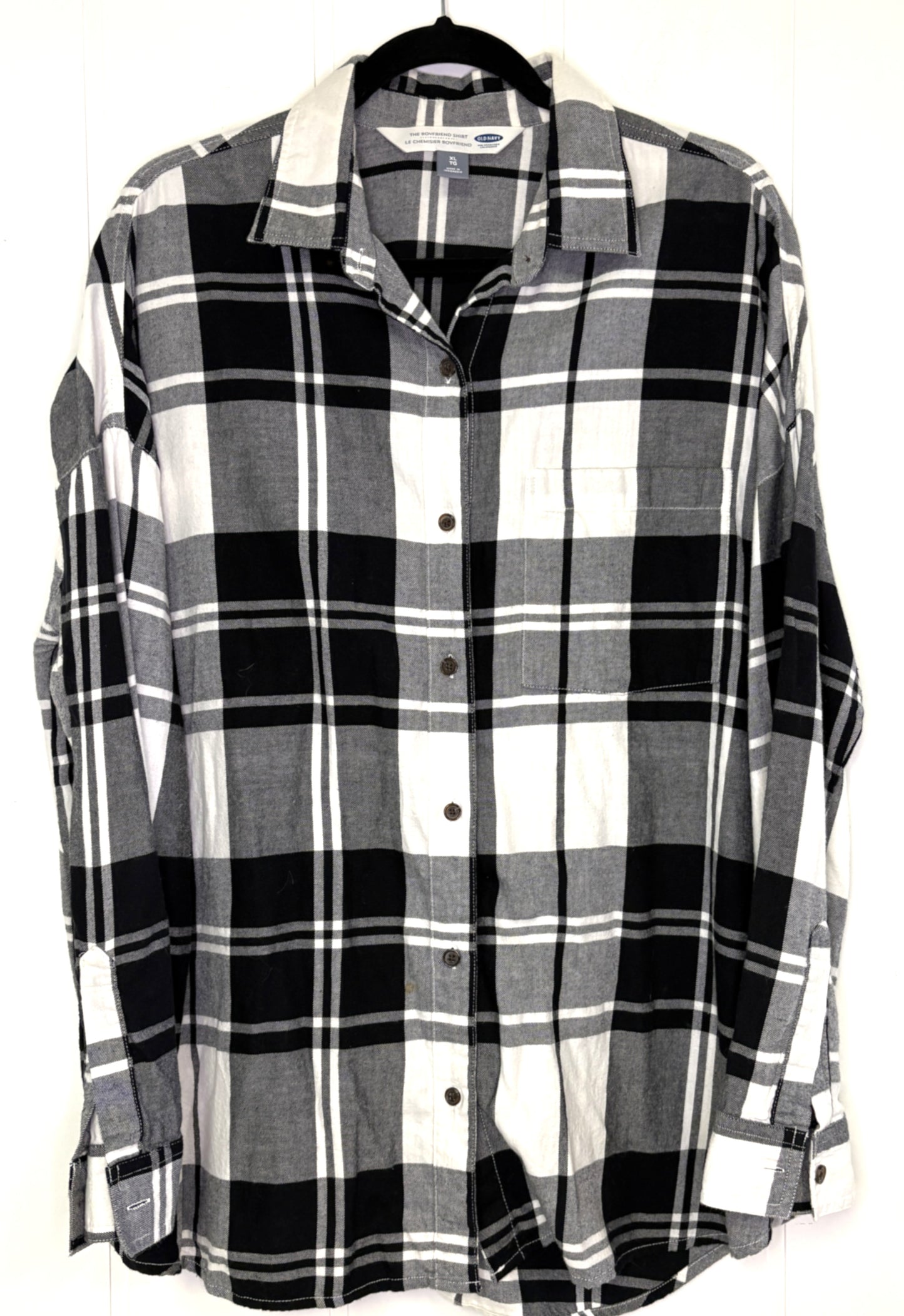 Old Navy Plaid Button Down