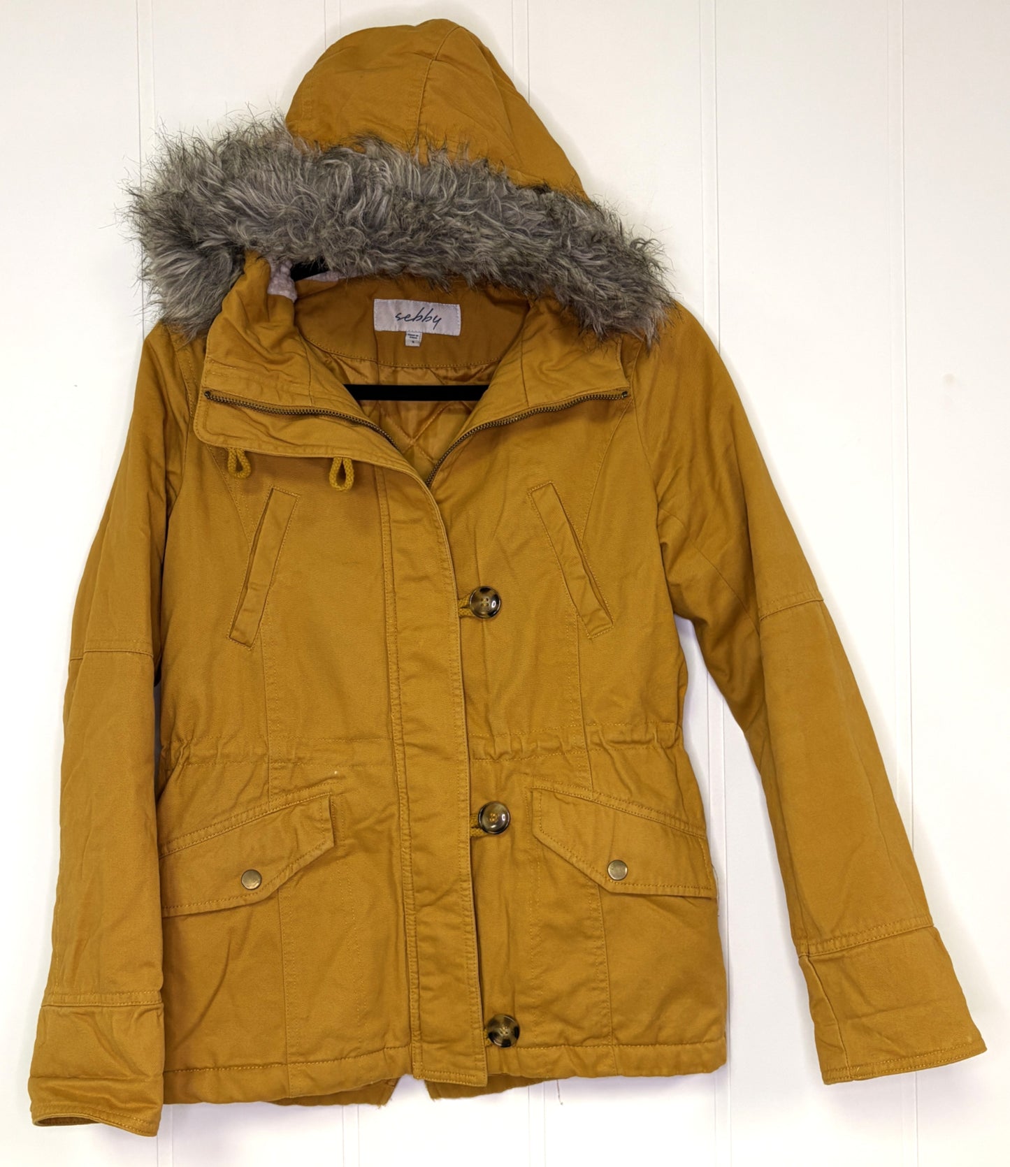 Sebby Coat w/Fur Hood