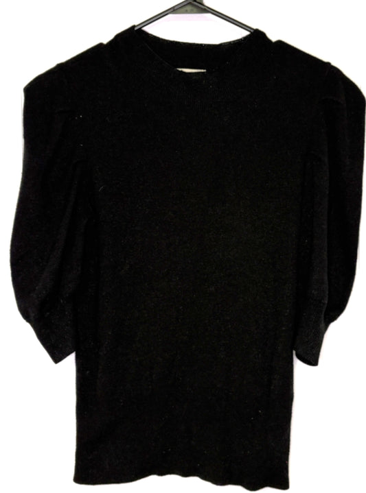 Ruched Sleeve Sweater Top