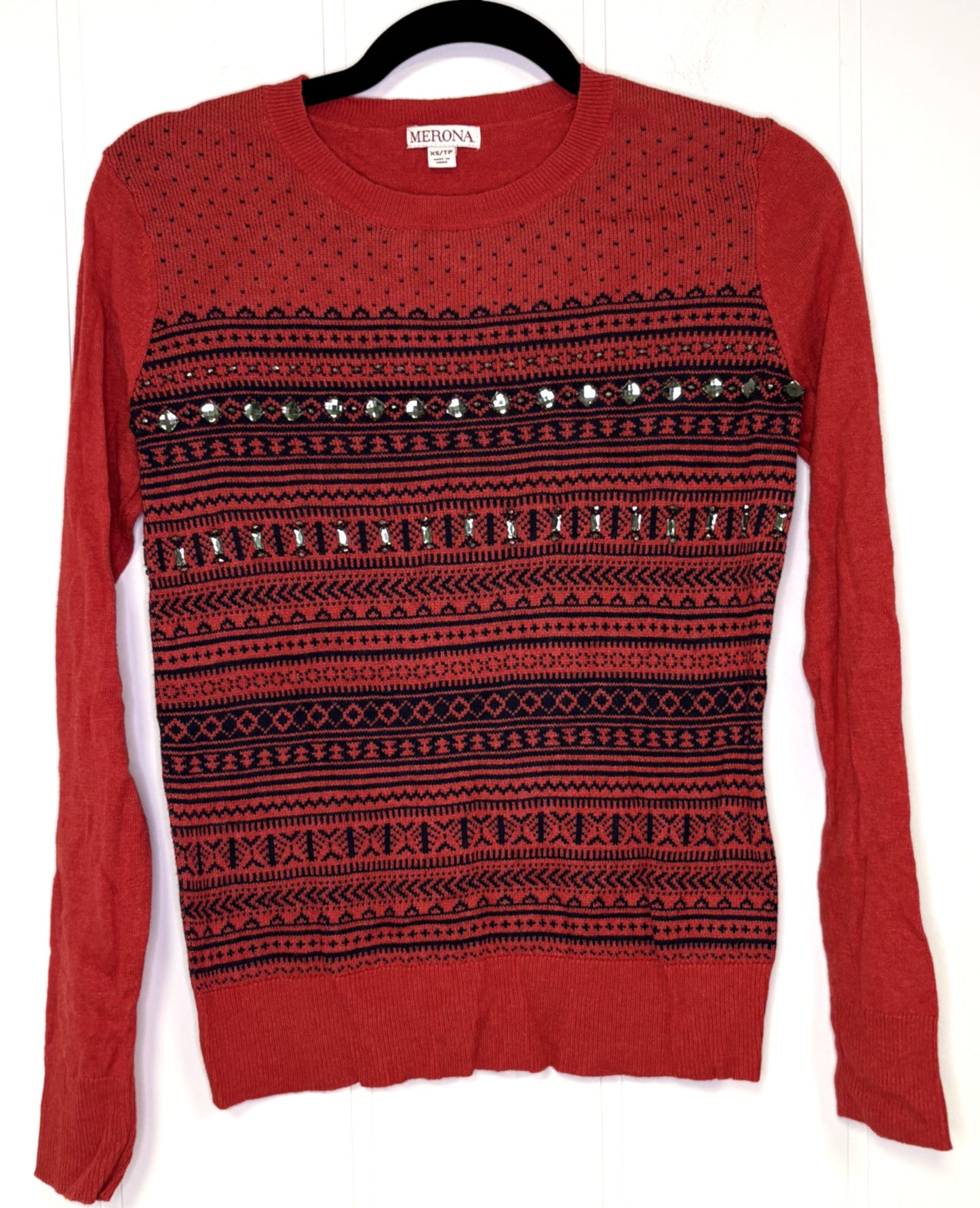 Bedazzled Holiday Sweater