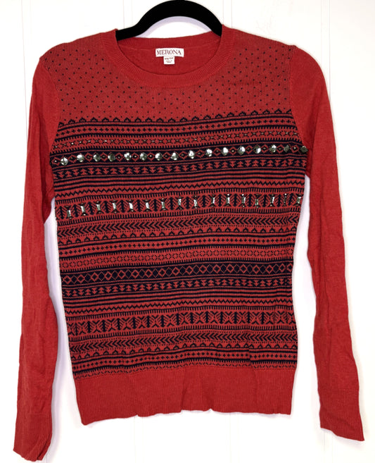 Bedazzled Holiday Sweater