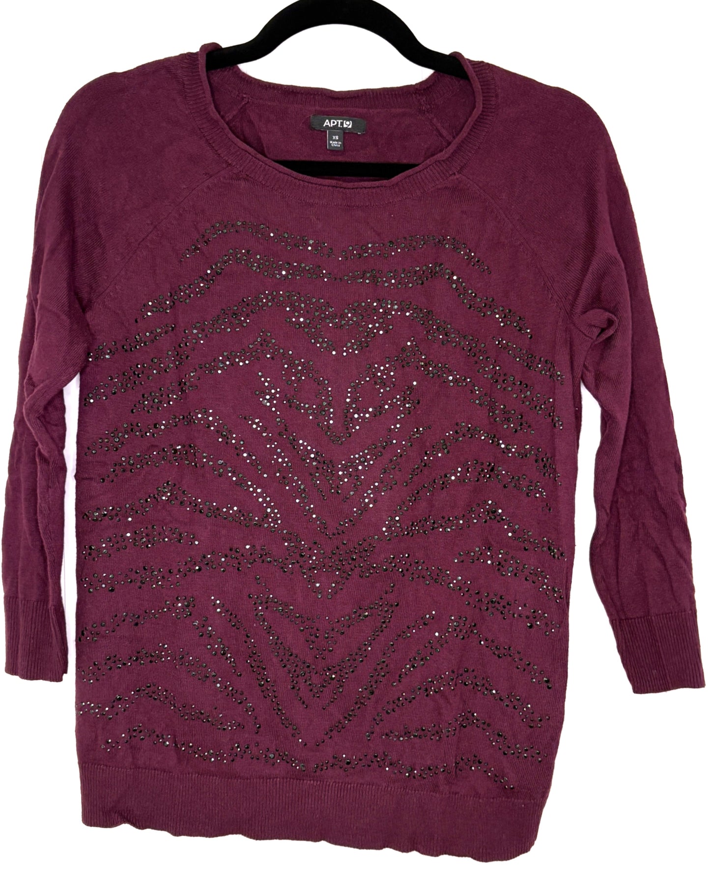 Apt. 9 Bedazzled Sweater