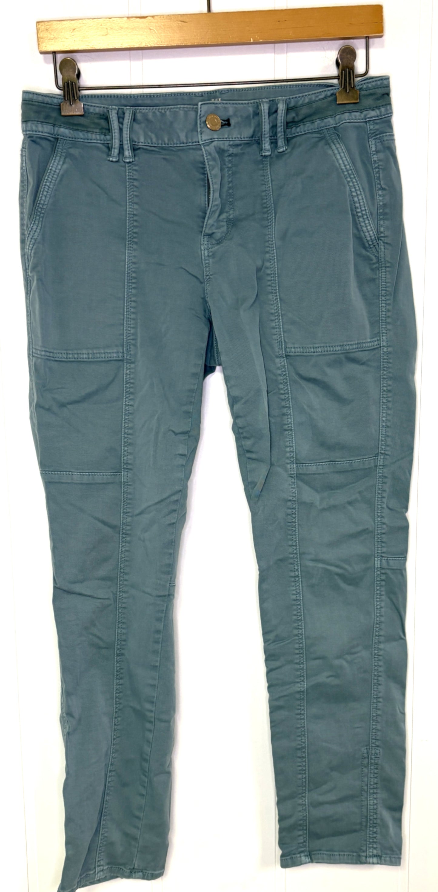 Straight Crop Cargo Pants