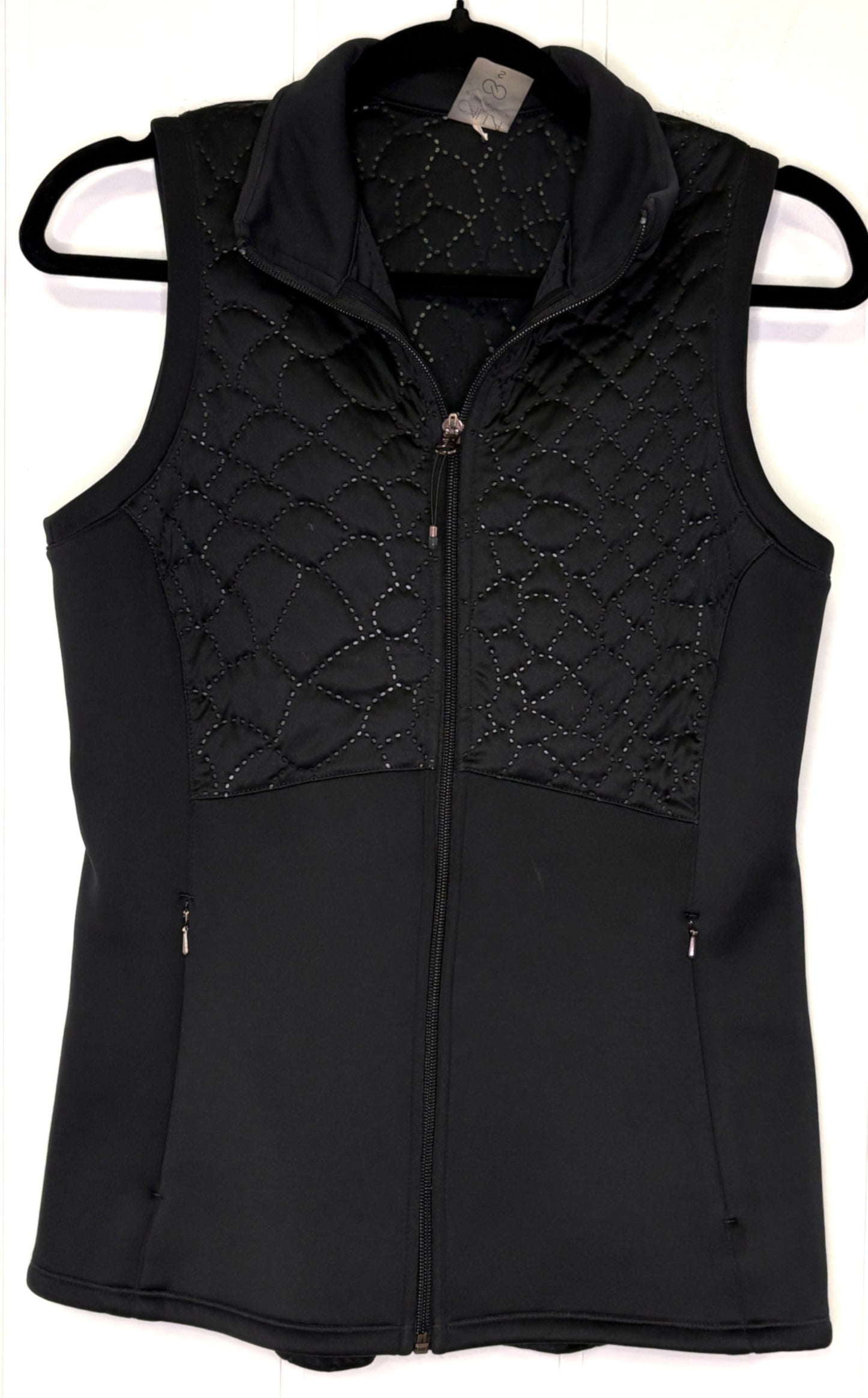 Quilted CALIA Zip Front Vest