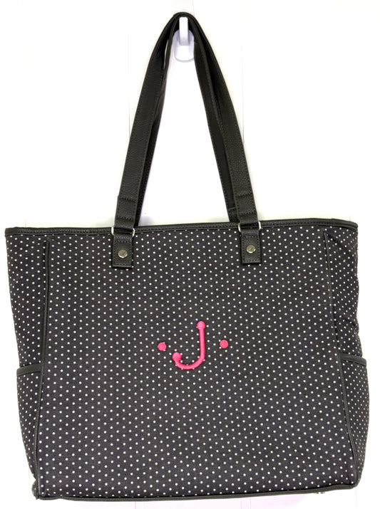 Thirty-One Polka Dot Tote Bag