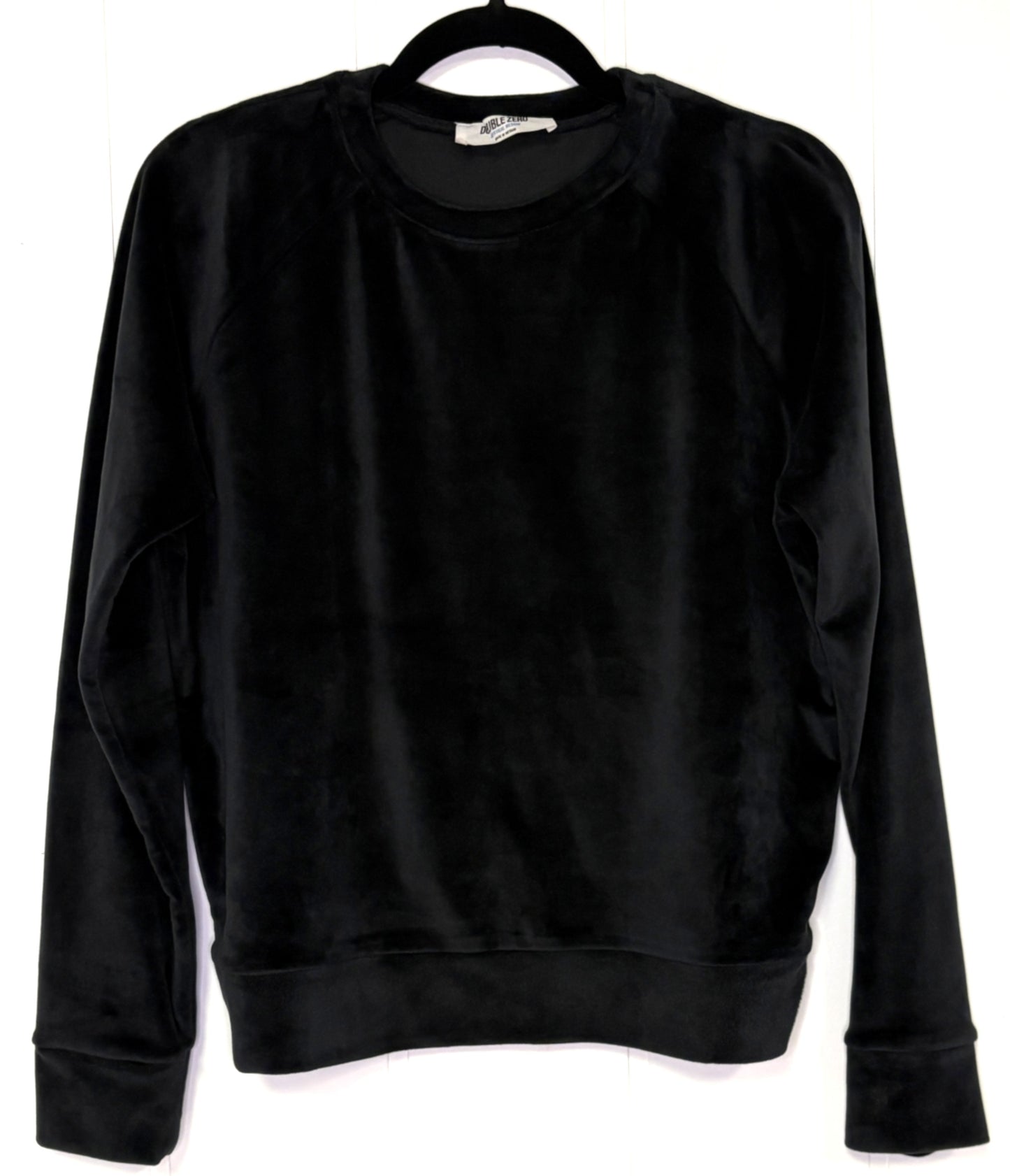 Double Zero Velour Sweater