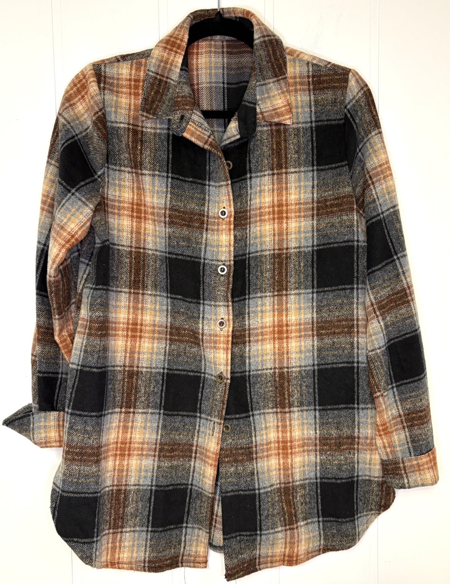 Plaid Flannel Shacket