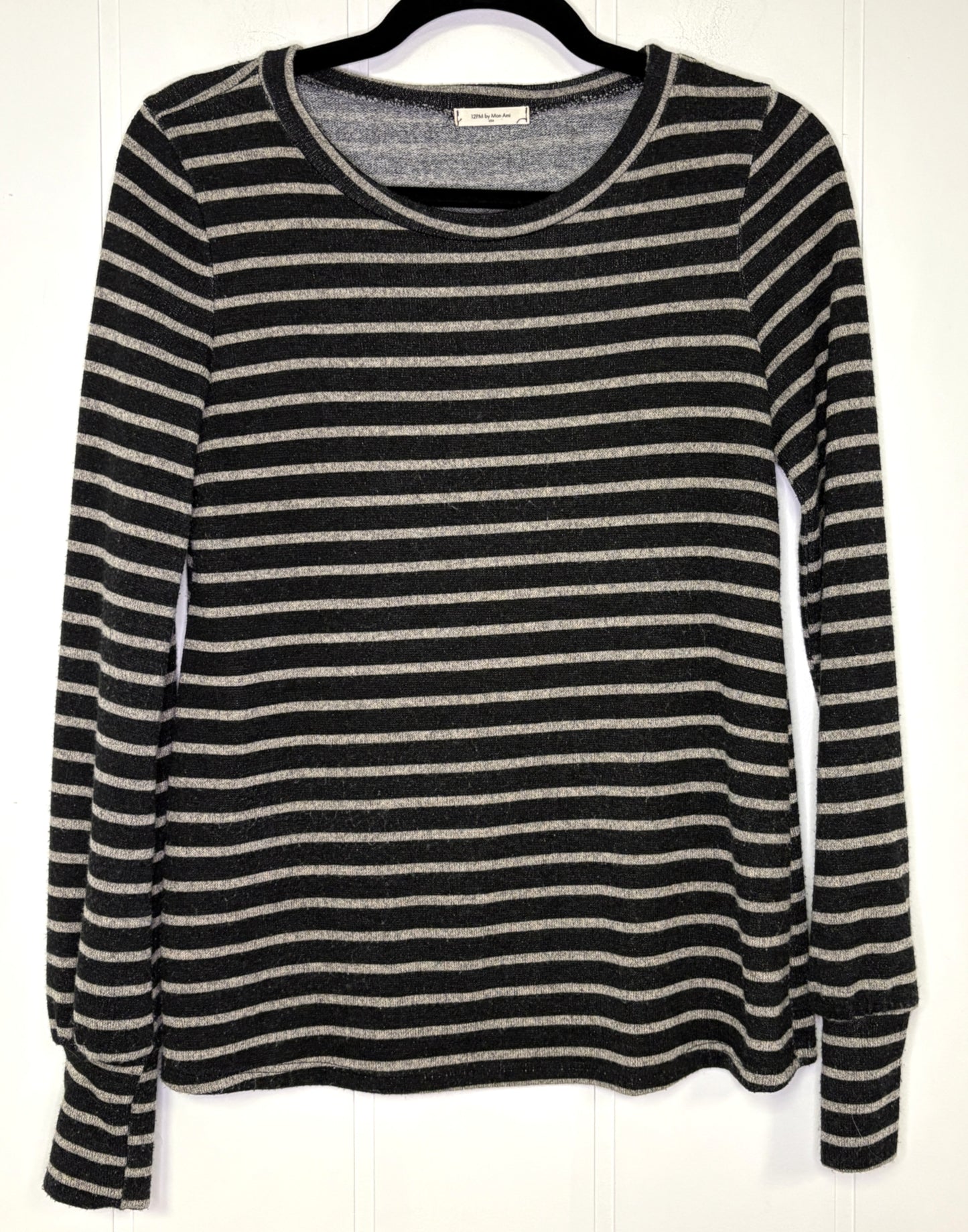 12pm by Mon Ami Stripe Sweaters