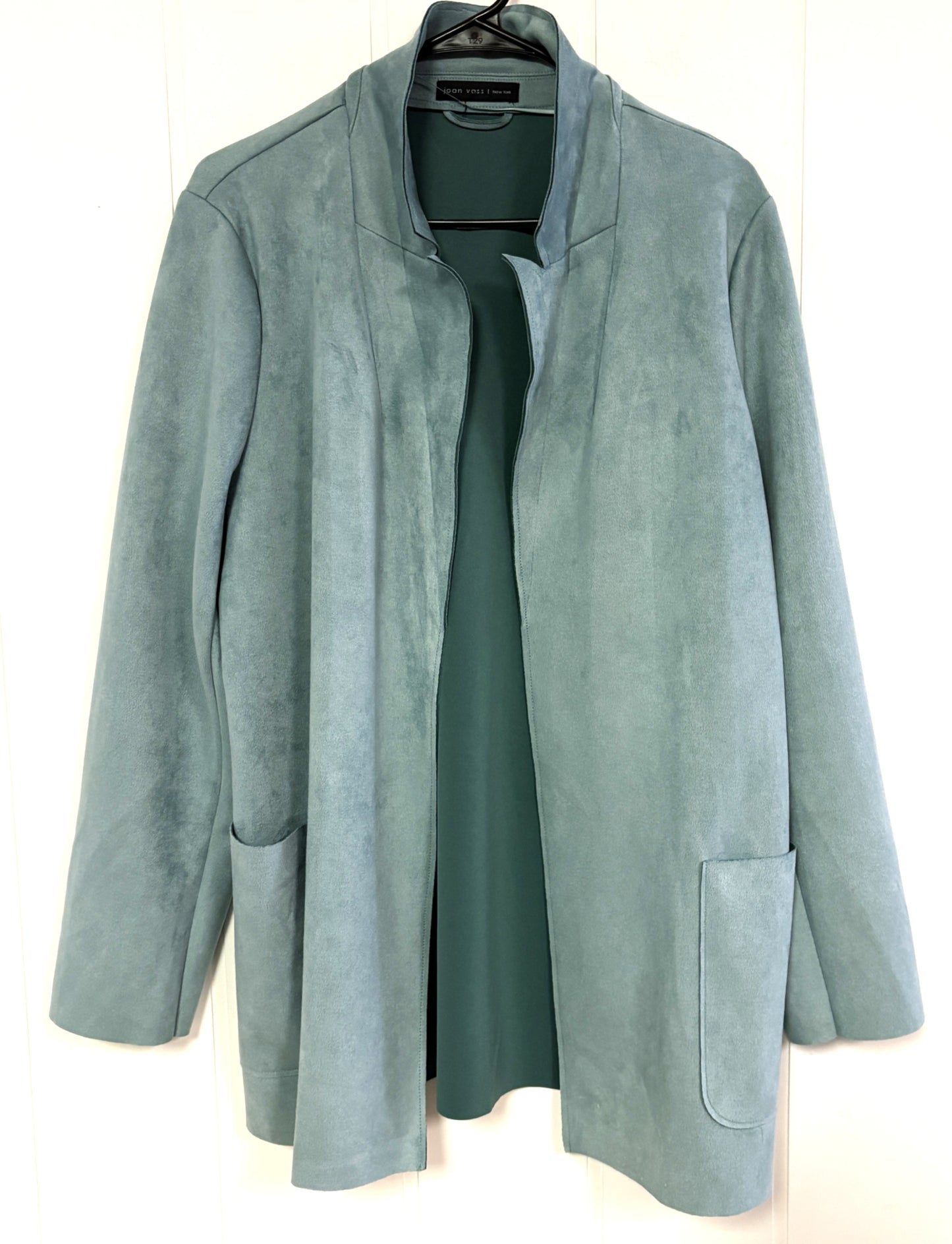 Joan Vass Open Suede Jacket