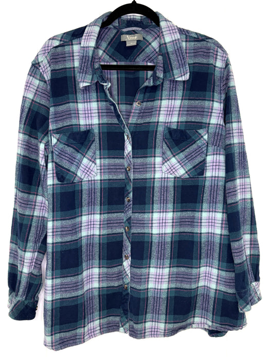 Natural Reflections Plaid Flannel