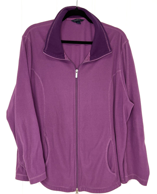 Lands'End Full Zip Fleece