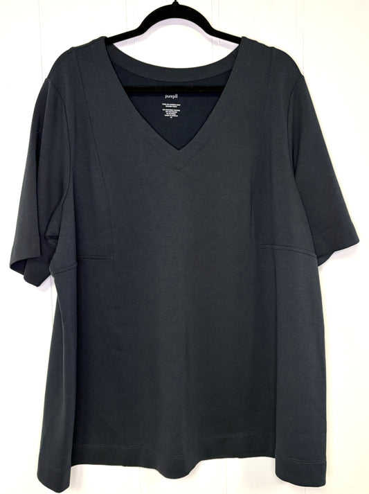 Double-Knit Seamed Tunic