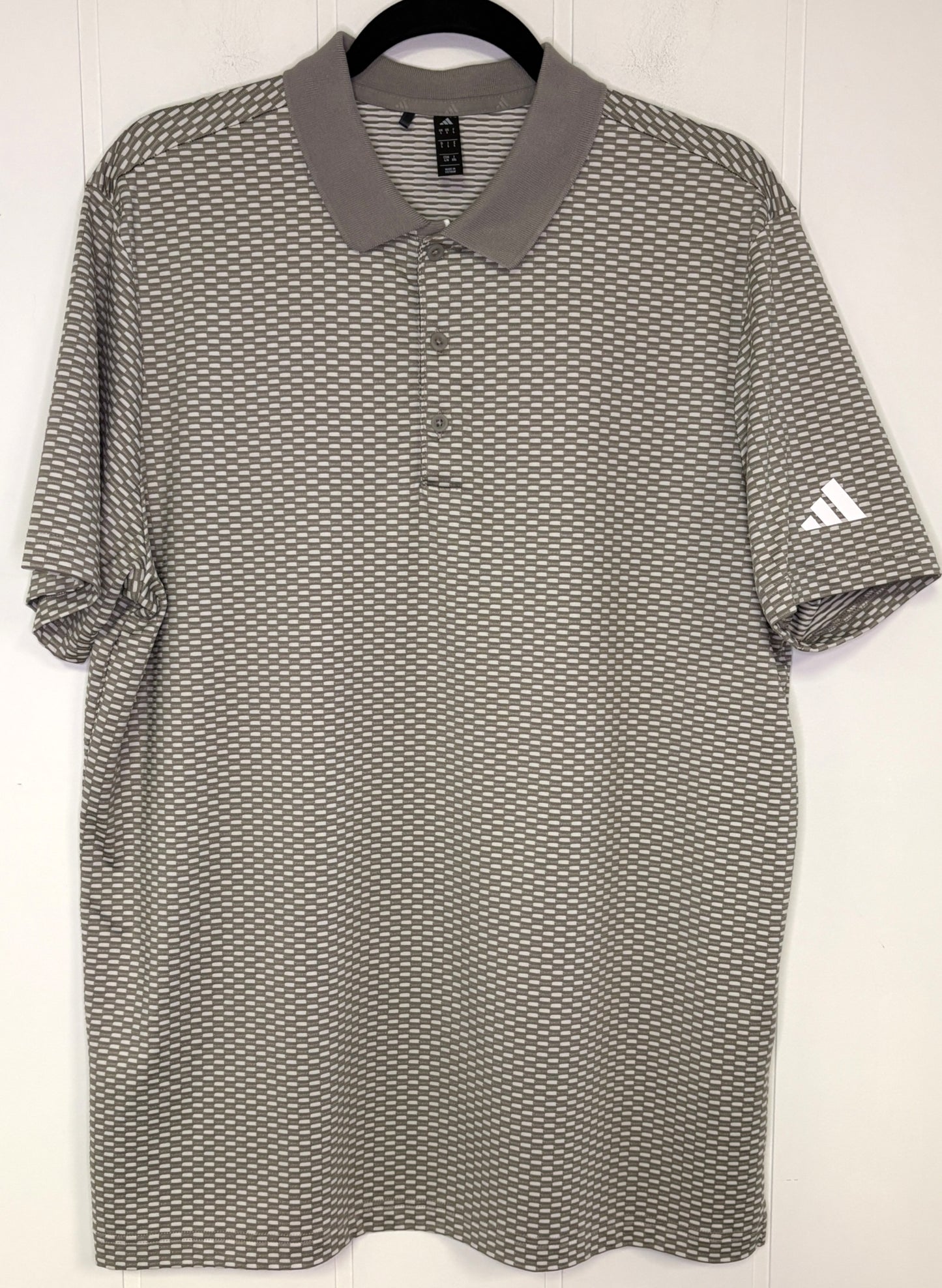Adidas Textured Golf Polo