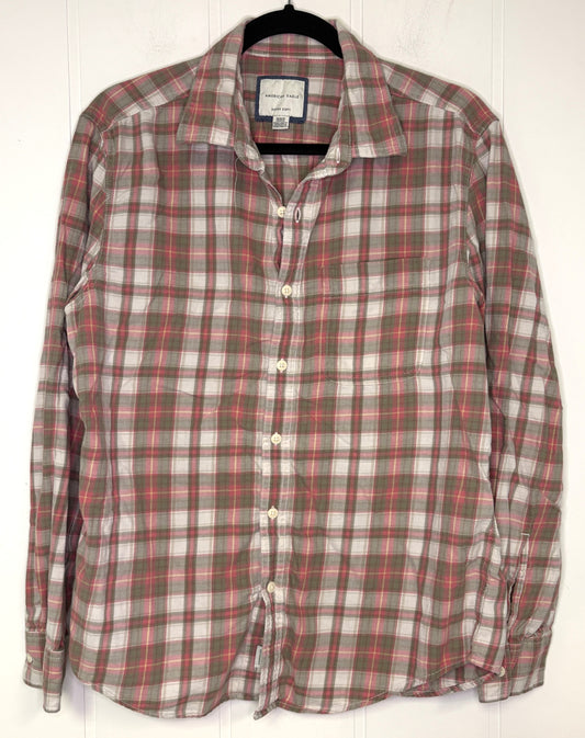 AE Plaid Button-down