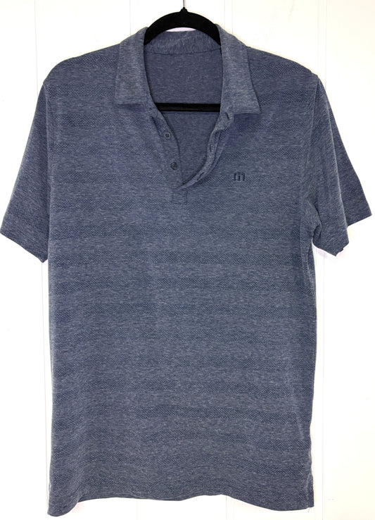 Dotted Stripe Knit Polo