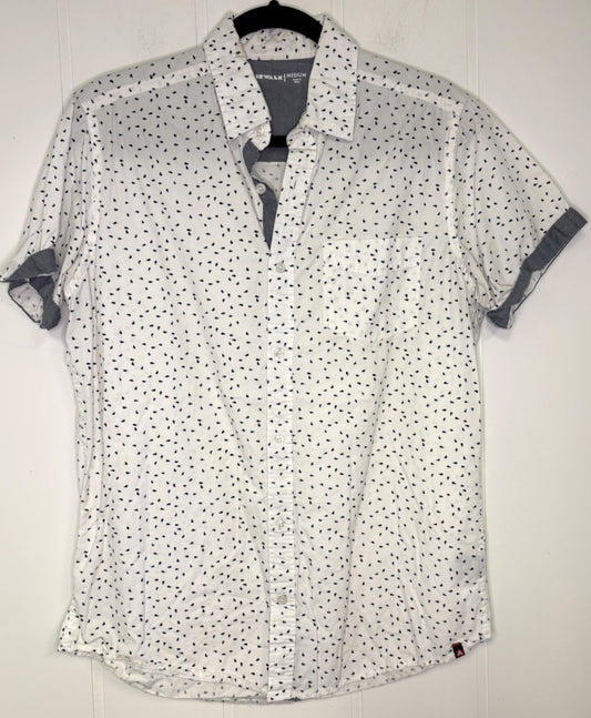 Airwalk Raindrop Print Button-up