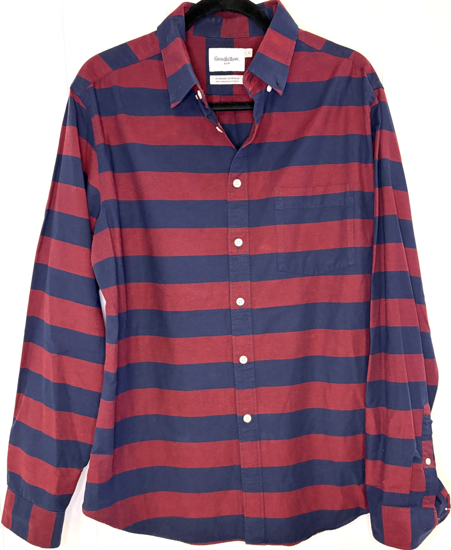 Goodfellow Stripe Button-down