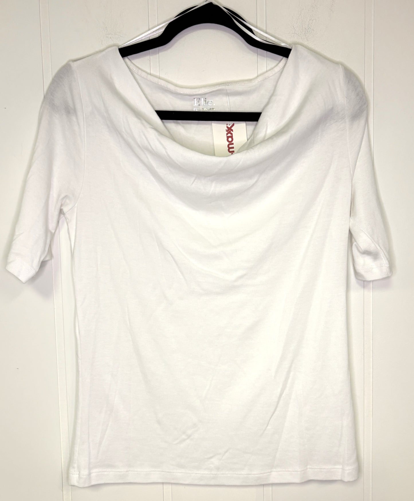 Elie Swoop Neck Tee
