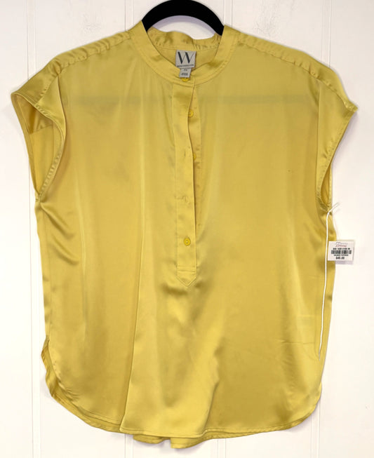 Worthington Sheer Button Blouse