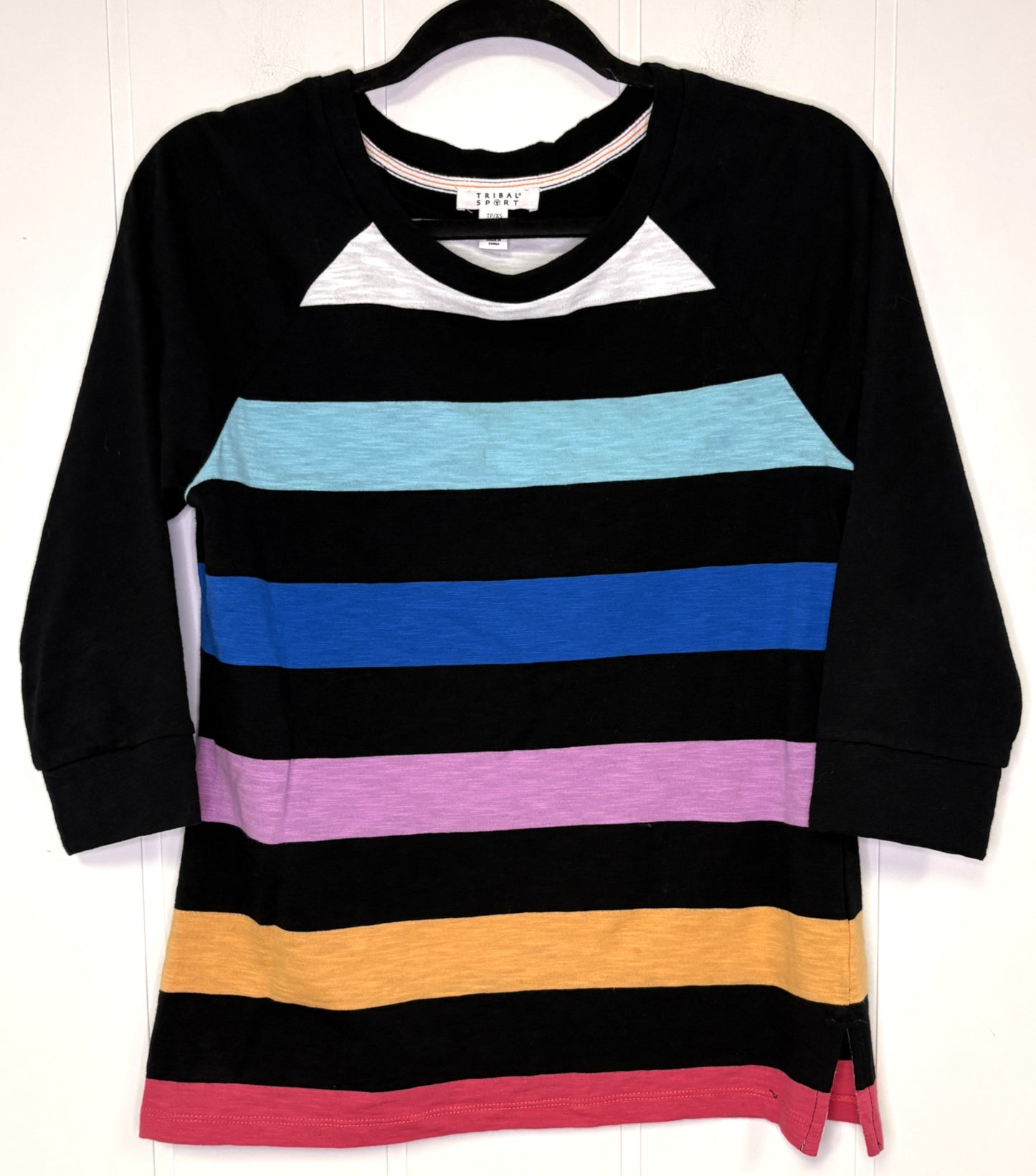 Tribal Sport Stripe T-Shirt