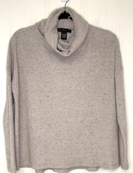 Cowl Neck Ribbed Sweater