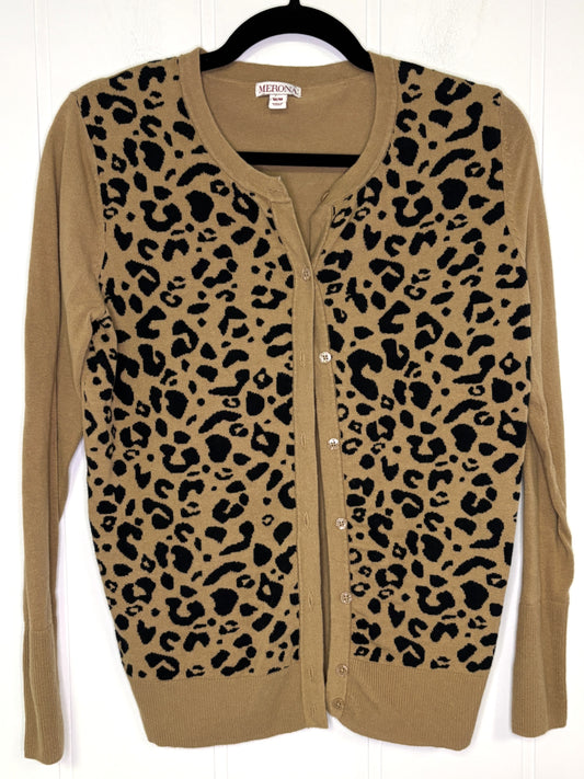 Merona Cheetah Print Cardigan