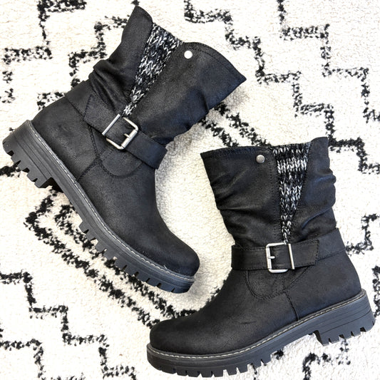 Cliffs Zipper Boots w/Buckle