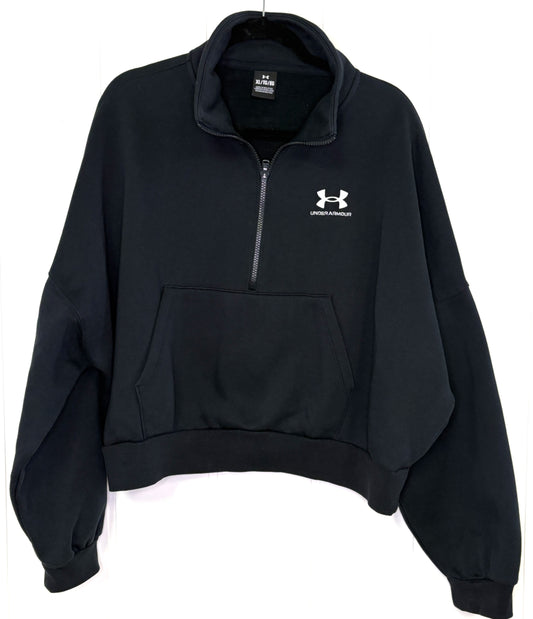 Oversized Half Zip Sweatshirt