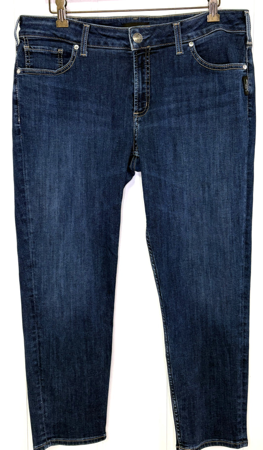 Silver Jeans Crop Denim