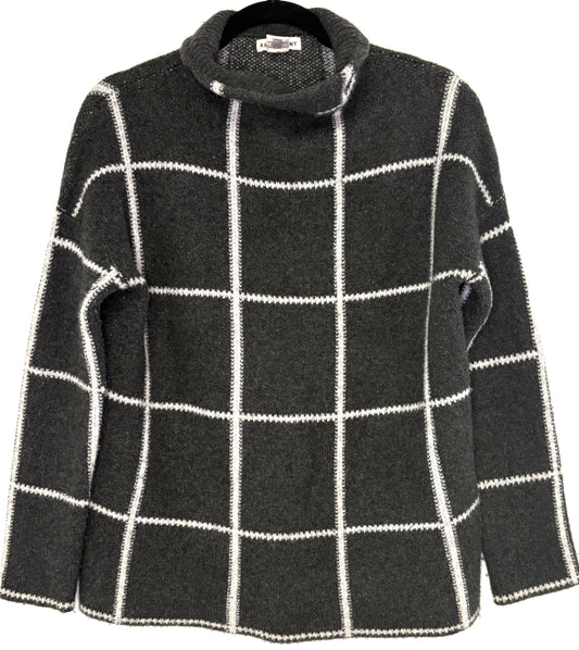 Artisan NY Grid Line Sweater