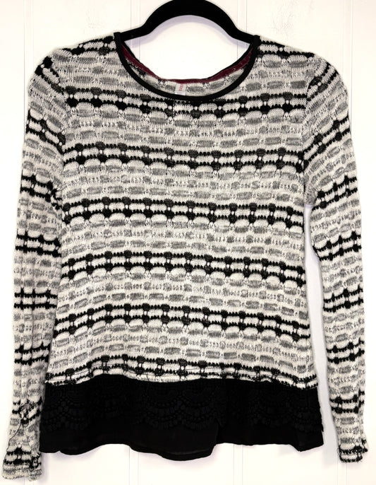 Crochet Style Sweater