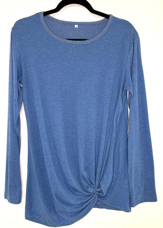 Lightweight Sweater w/Tie Knot