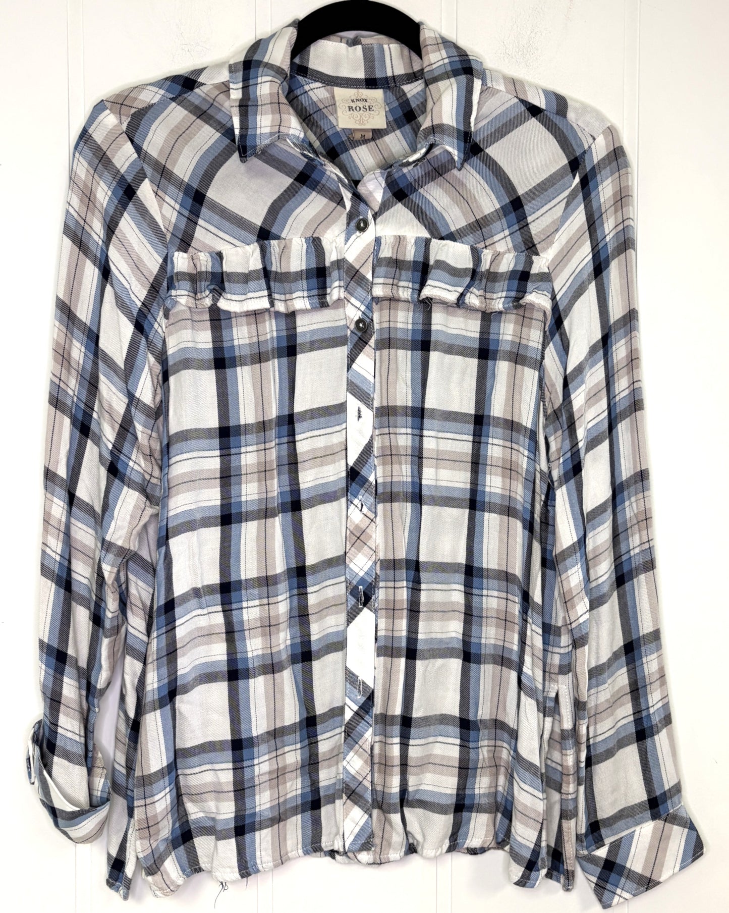 Knox Rose Plaid Button-down