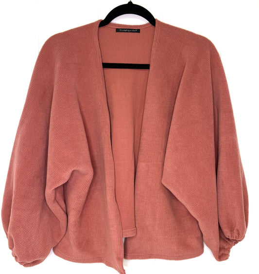 Cardigan w/Balloon Sleeves